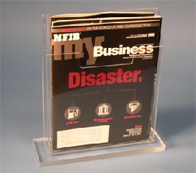 Brochure Holder with Base 8.5x11