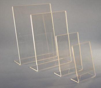 100-4 x6 acrylic slant back picture frames bulk wholesale lot 